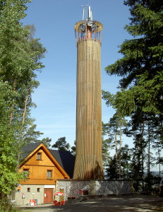 15. Rozhledna ve Sloupu v Č. (So 5.10.2013)